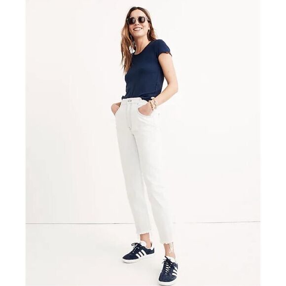 Madewell Tapered Wide Leg Jeans H5843 Size 27 - Picture 3 of 12